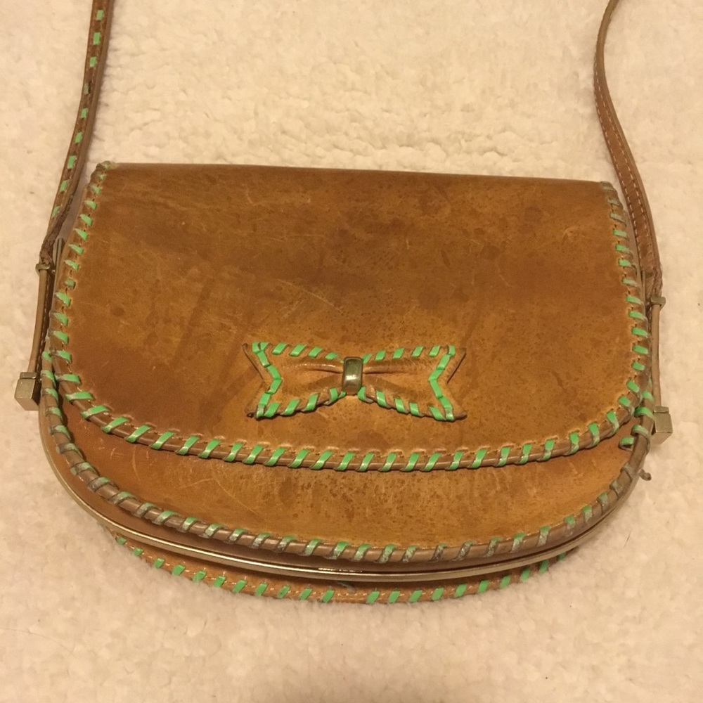 - Rebecca Taylor tan azure Leather shoulder bag